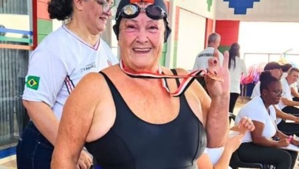 Atleta de Cabreúva, que disputou os Jogos da Melhor Idade
