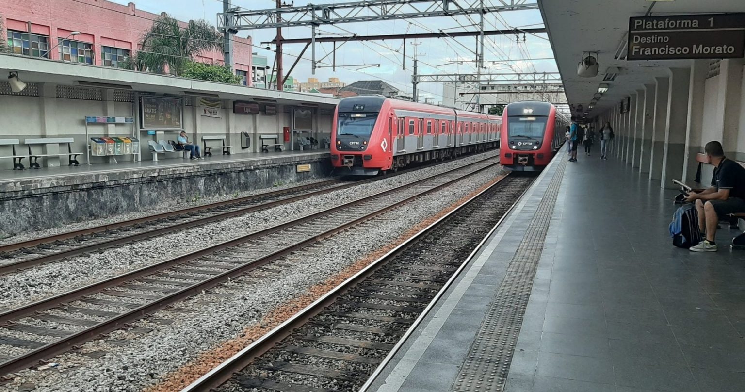 Estação Lapa, onde um segurança da CPTM foi baleado com a própria arma