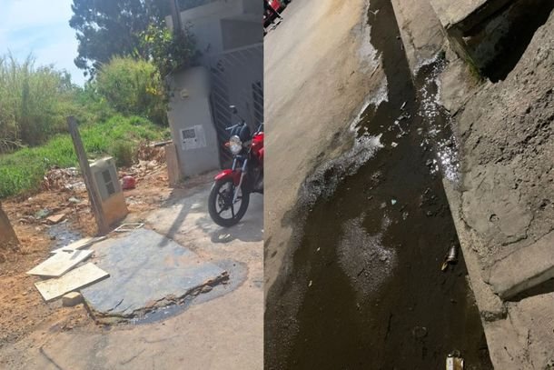 Moradores convivem com esgoto a céu aberto em dois bairros de Cabreúva