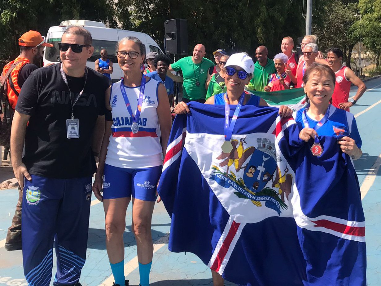 Núcleo do Idoso leva Cajamar ao pódio nos Jogos da Terceira Idade em Jandira