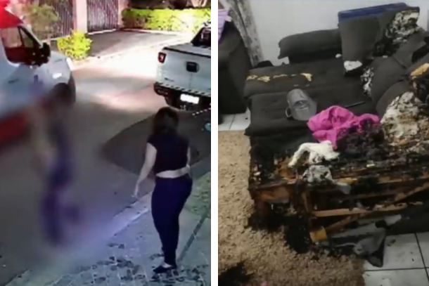 Mulher suspeita de queimar marido vivo em Caieiras ganha prisão domiciliar e família teme por segurança