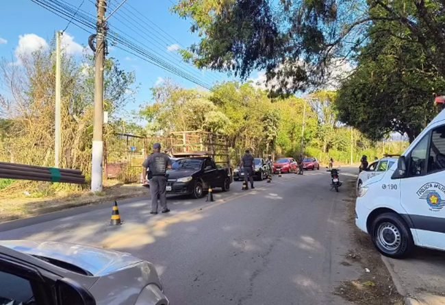 Operação impacto da Polícia Militar de Atibaia