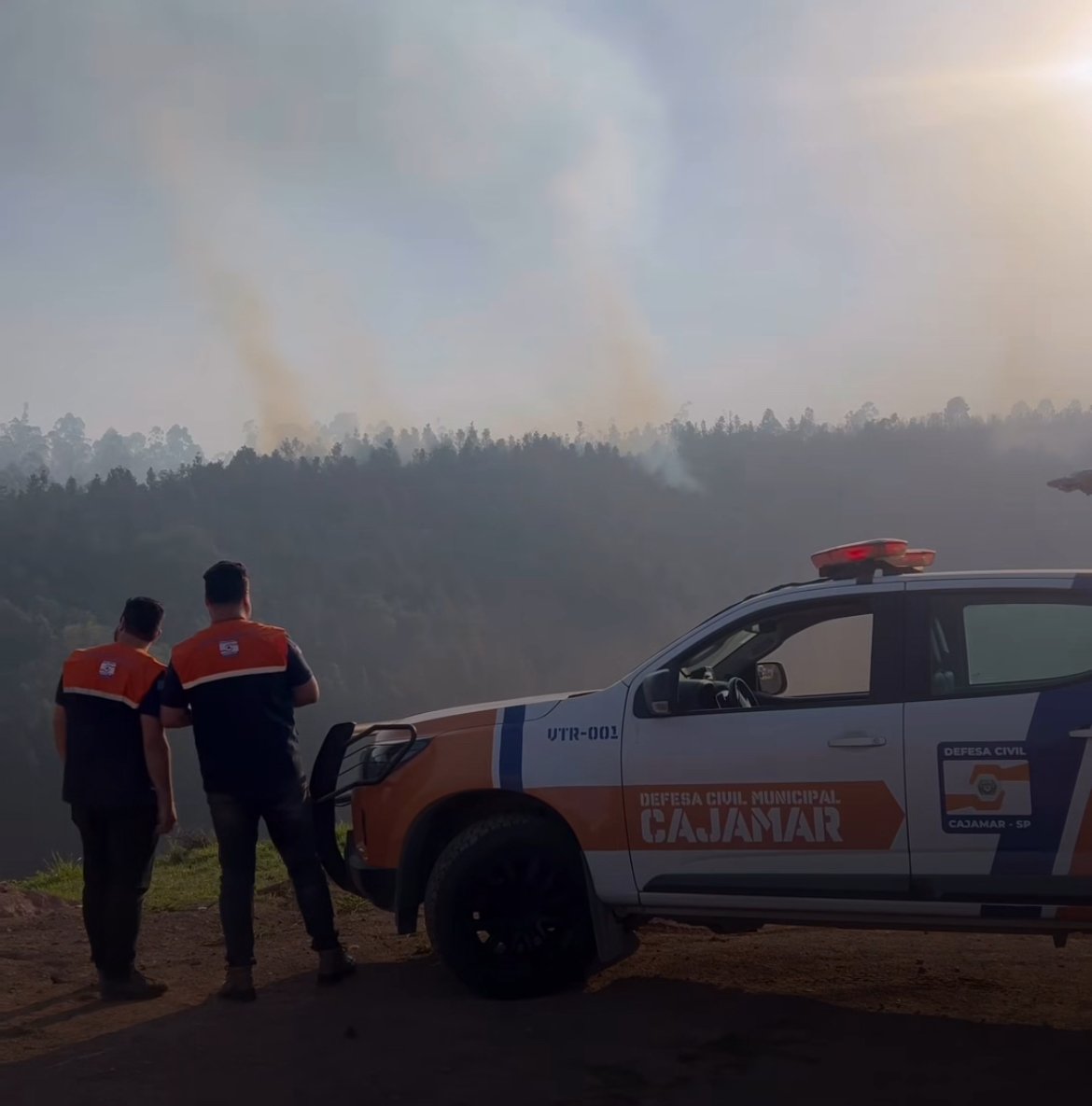 Incêndios no Polvilho: Defesa Civil e Bombeiros seguem mobilizados