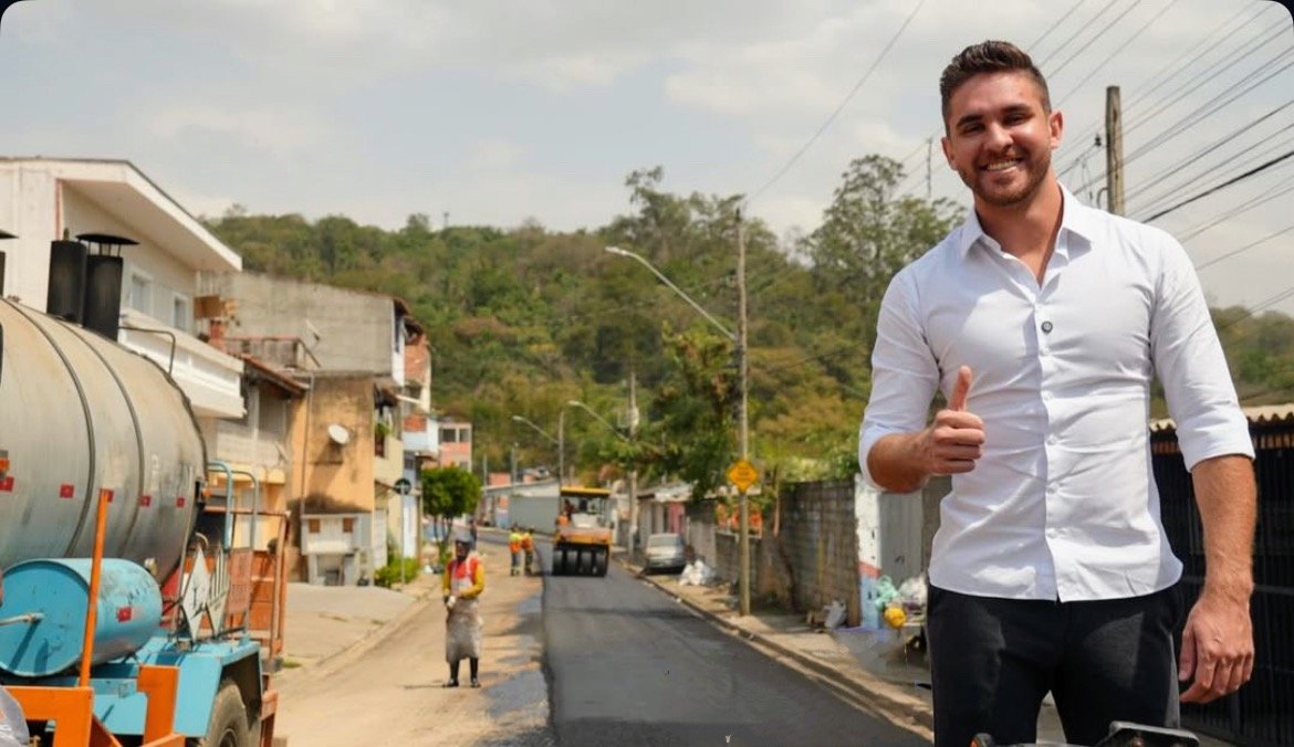 Kauan anuncia asfalto novo para a Tenente Marques, João Abdala e José Marques Ribeiro