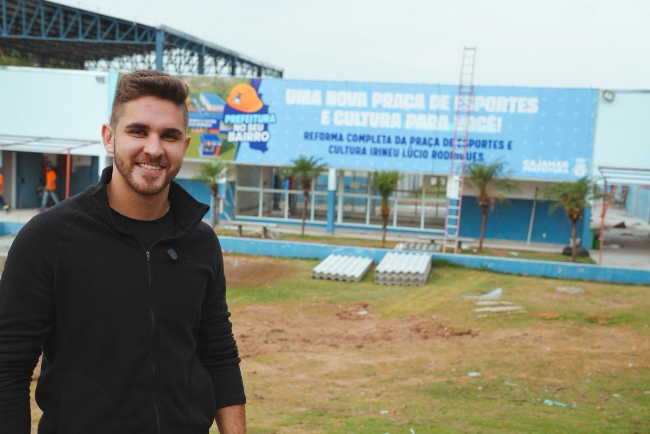 Prefeito Kauãn anuncia reforma da PEC e construção de base da GCM no Paraíso