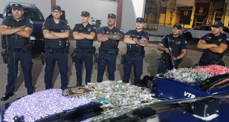 Mais de 5 mil porções de drogas são apreendidas pela GCM em Itu