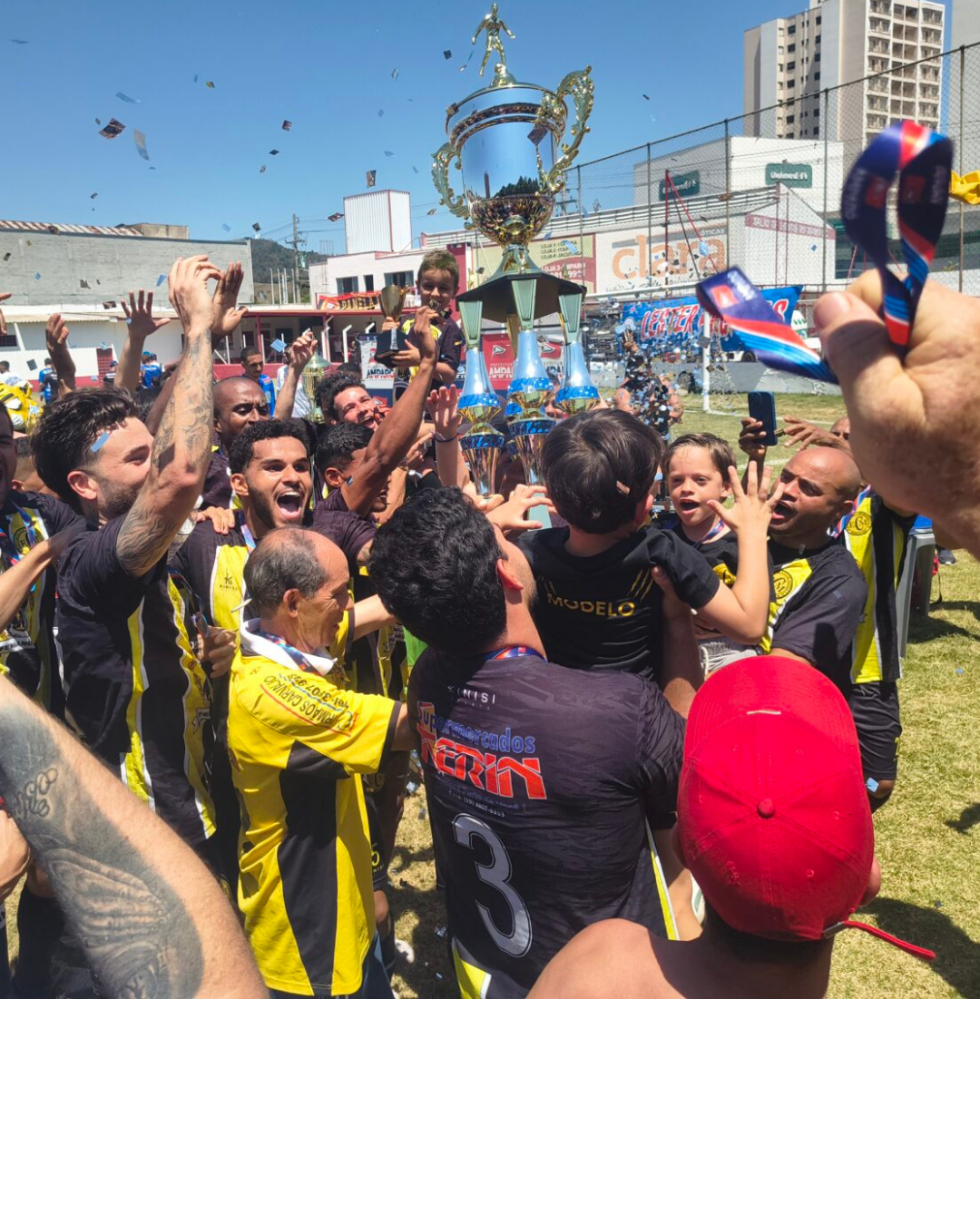 EC Modelo conquista o título do Campeonato Varziano pela primeira vez