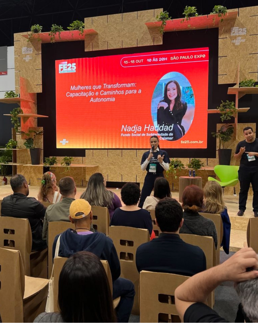 Cajamar leva empreendedorismo e protagonismo feminino à Feira do Empreendedor 2025