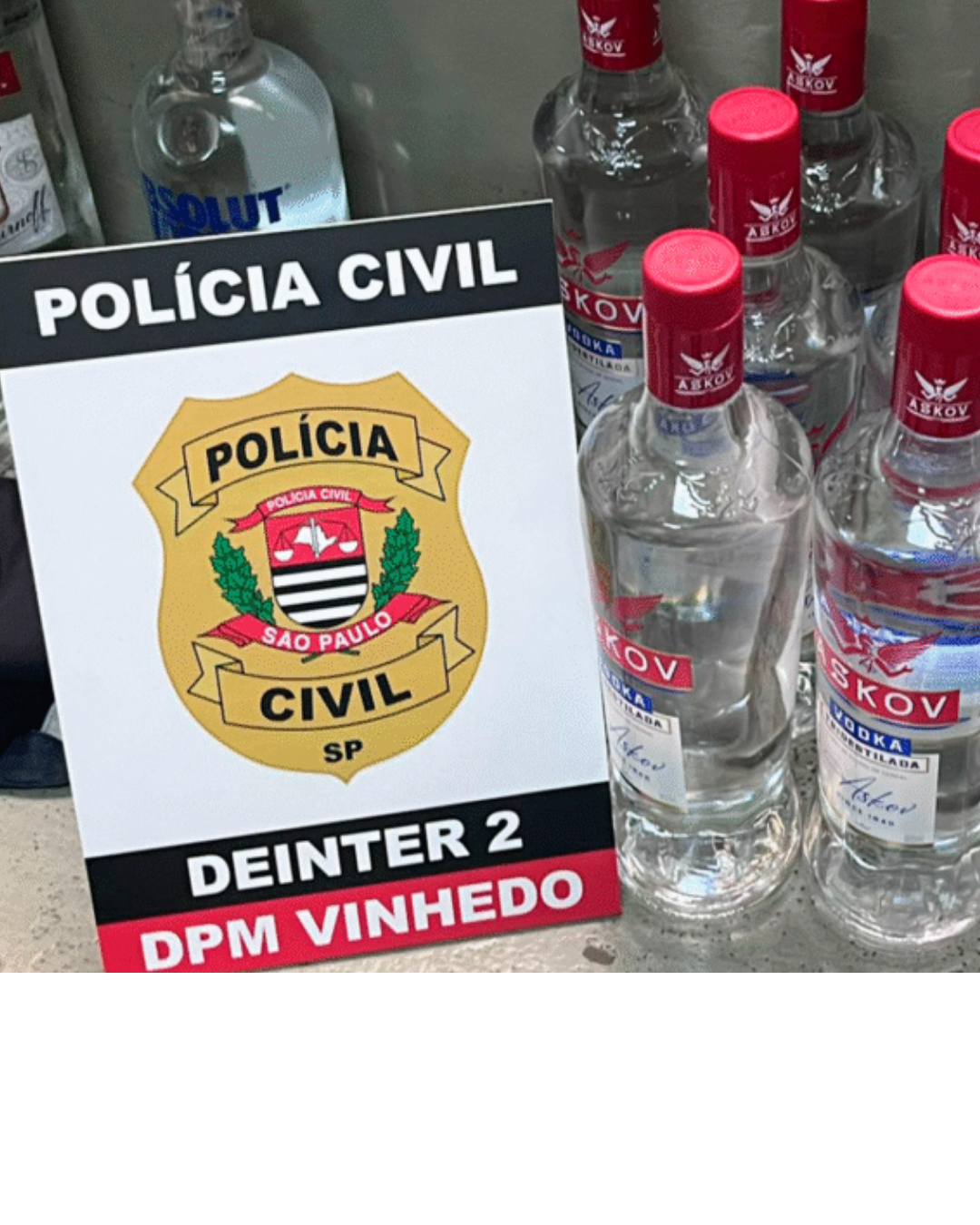 Adega é fechada em Vinhedo após suspeita de bebida adulterada