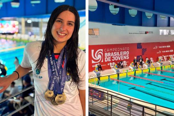 Atleta ituana conquista seis ouros e quebra recordes no Brasileiro de Natação Paralímpica