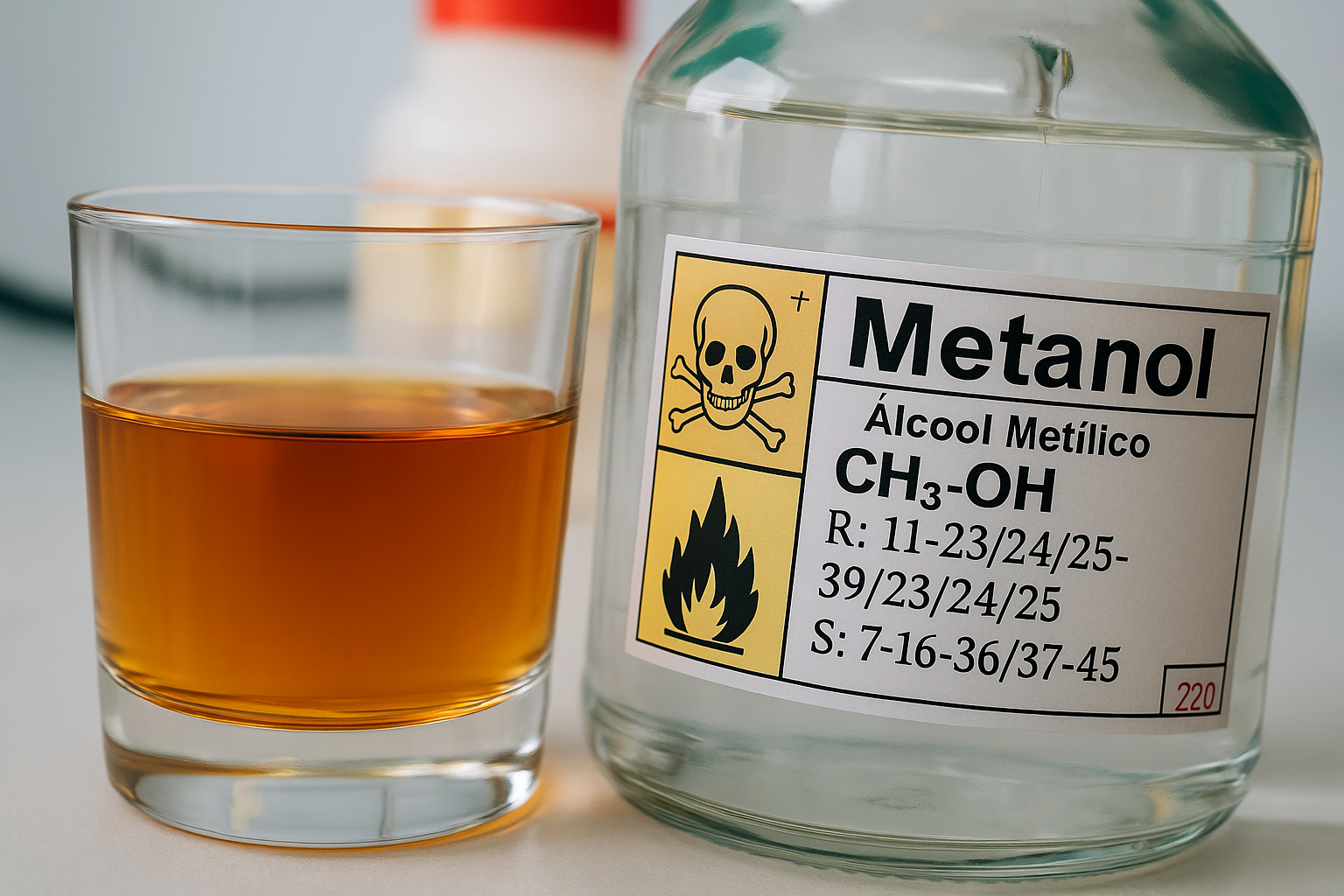 Cajamar tem caso em investigação por suspeita de intoxicação por metanol