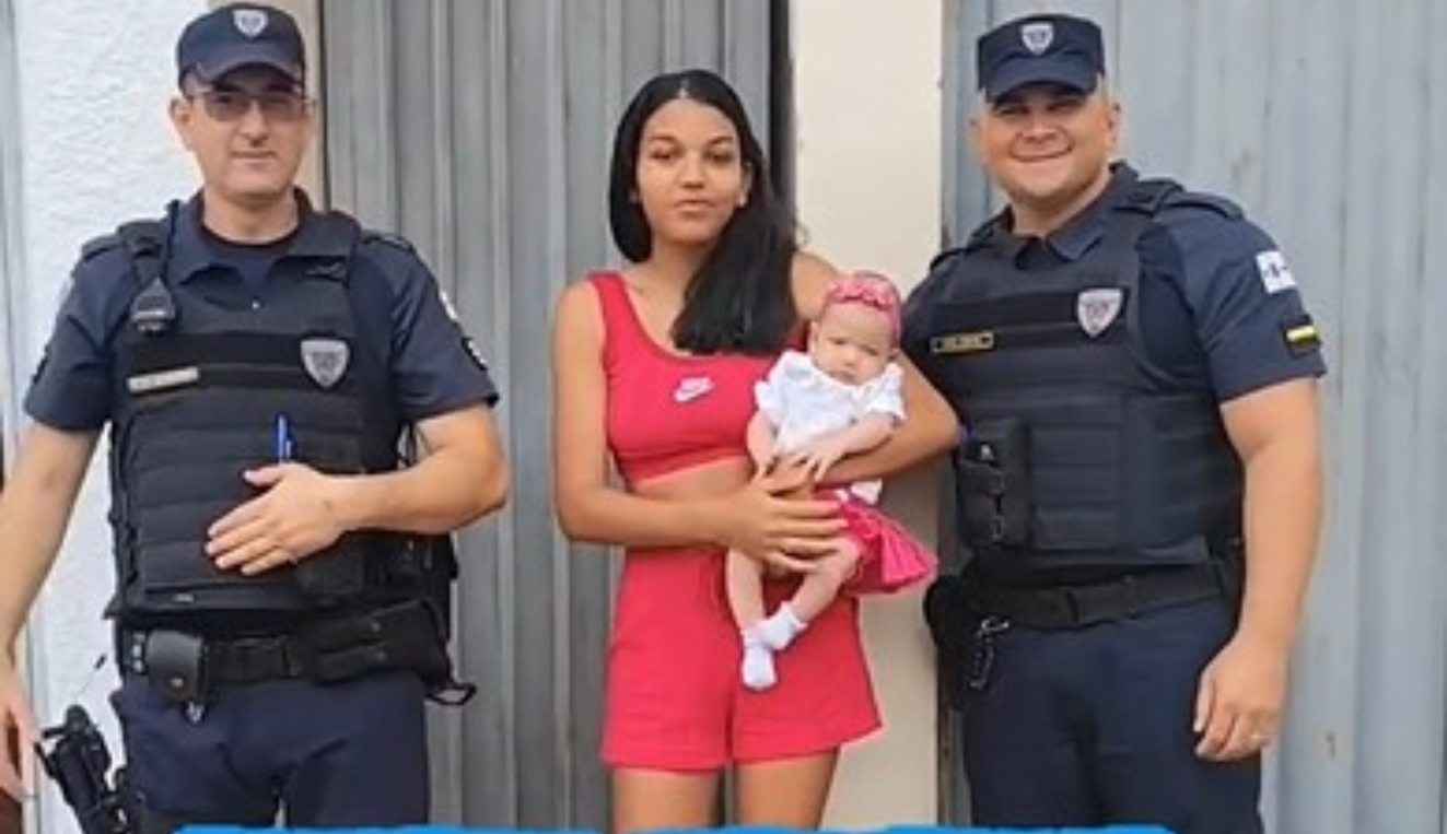 Atuação rápida da Guarda Municipal salva bebê engasgada em Itu